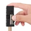 ESSENCEH Pool Cue Tip Corrector, Công cụ sửa chữa Thiết bị bi-a Cue Tip Shaper, Đa chức năng 10 trong 1 Snooker Sửa chữa hiệu quả Bể bơi Cue Shaper Bida