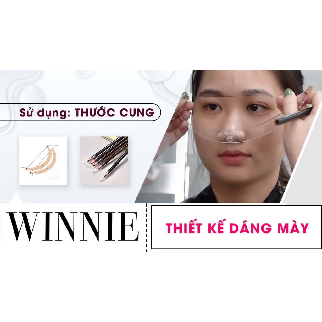 Cung vẽ lông mày chữ c cỡ vừa