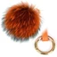 SAMO Móc Khóa Mặt Dây Chuyền, Quà Tặng Quần Áo Mũ Phụ Kiện Lông Bóng Pompom Móc Khóa, Túi 15 cm Chất Lượng Cao Túi Phụ Kiện Quyến Rũ Quần Áo