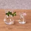 Bình thiên thần trong suốt DONOVANQQ, Hộp đựng thủy canh thủy canh thủy tinh Borosilicate DIY, Hình thiên thần thổi tay đẹp Cây bắt mắt Bình treo tường Phòng khách