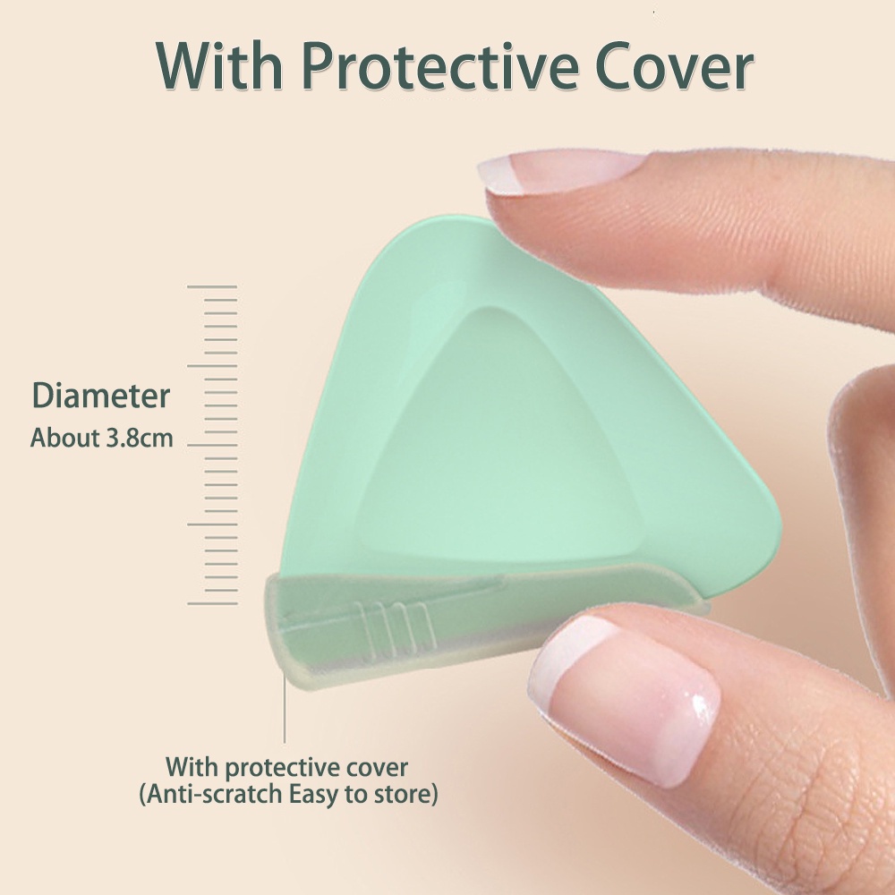 Set 2 Dao Cạo Lông Mày Hình Tam Giác Tiện Dụng