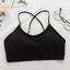 Áo bra ZXYOUPING nâng ngực mỏng dây chéo lưng gợi cảm cho nữ-Áo bra đan dây-Áo bra dây chéo-áo croptop
