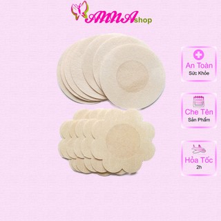 60 Miếng dán ngực, dán ti giấy cao cấp, đi biển thoải mái, nhỏ gọn, tiện lợi, thay áo ngực