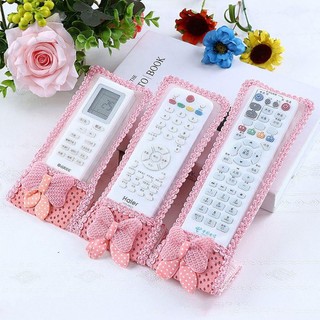 Vỏ điều khiển từ xa JKDESIGN, Vỏ ren S M L chống dầu mỡ, Phong cách nơ tiện lợi Vỏ che bụi tự dính đa năng Văn phòng tại nhà