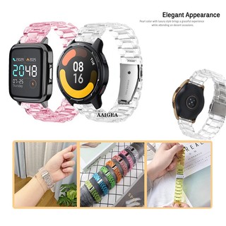 Dây Đeo Nhựa Trong Suốt Trọng Lượng Nhẹ 20mm 22mm Cho Đồng Hồ haylou ls02 solar ls05 / Xioami Color 2 s1 s2 s3