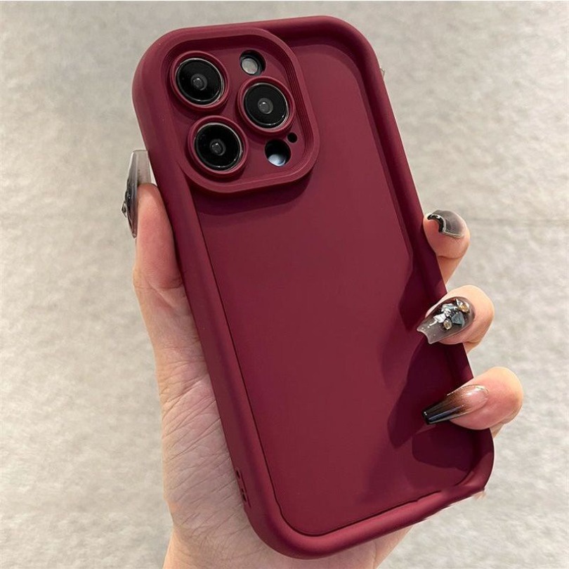 Ôp Điện Thoại Silicon Dẻo Màu Sắc Ngọt Ngào Chống Sốc Kèm Đôi Mắt Thiên Thần Cho iphone 12 11 pro max xxs max xr x 7 8 plus Ốp