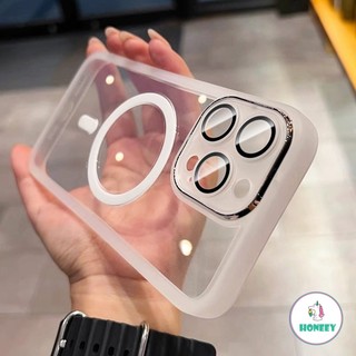 Iphone Ốp Điện Thoại tpu Mềm Từ Tính Có Miếng Dán Bảo Vệ Màn Hình Cho Iphone14 pro max 11 13 pro max 12 pro max