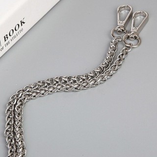 Dây Xích Túi HAPPYNOOK, Dây Đeo Túi Đeo Vai Hợp Kim Kim Loại Thay Thế, Dây Xích Tay Cầm Túi Xách 60cm 120cm