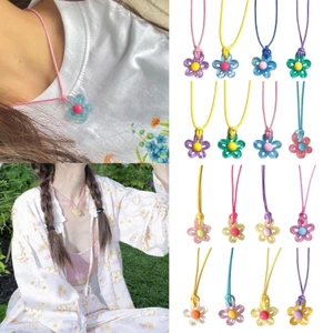 Mya Hoa Mặt Dây Chuyền Vòng Cổ Bohemian Dopamine Hoa Rỗng Mặt Dây Chuyền Choker Trang Sức