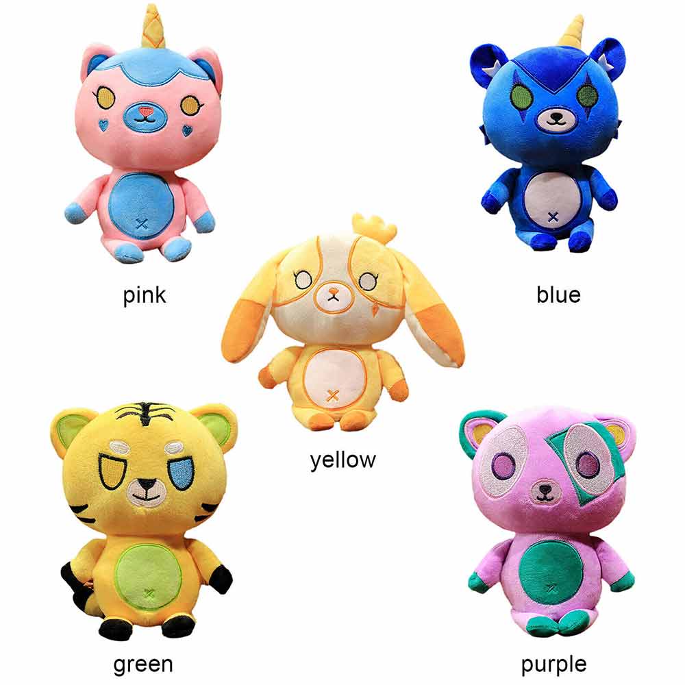 Cartoon Krew District Funneh Teddy Bear Soft Plush Toy Kids Xmas Gift Dolls
