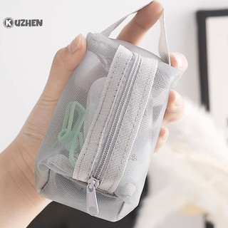Túi Lưới Trong Suốt Đựng Đồ Trang Điểm Tiện Dụng