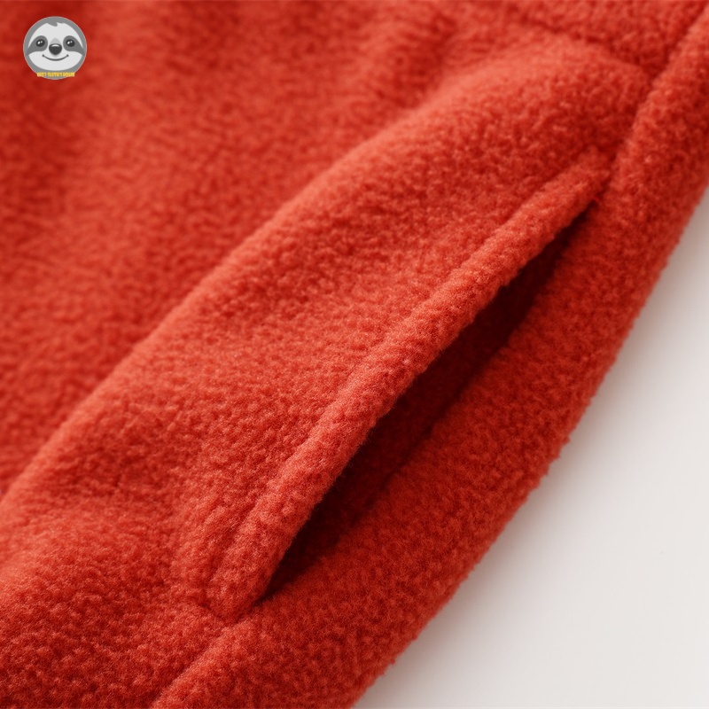 Phong cách Nhật Bản Muji Style / Áo khoác lông cừu dày cho trẻ em / Áo khoác trẻ em cỡ lớn / Áo khoác ấm áp mùa xuân thu đông