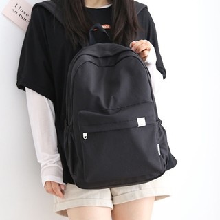 Mới Ba Lô nylon Màu Trơn Chống Thấm Nước Dành Cho Nữ