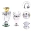 Cúp giải thưởng CAST Mini, Thủ công mỹ nghệ Châu Âu thi đấu bóng đá lưu niệm, Chất lượng cao Giải thưởng cầu thủ xuất sắc Trang trí nội thất Liên đoàn bóng đá Cúp mẫu người hâm mộ Quà tặng
