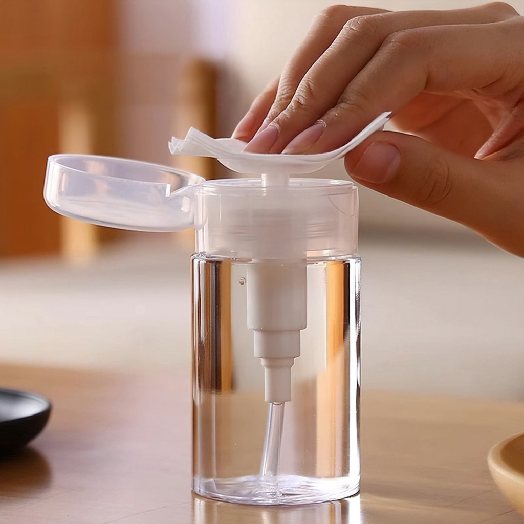 Giá sỉ - Lọ Chiết Mỹ Phẩm Toner / Nước Tẩy Trang Có Nút Nhấn - FETA