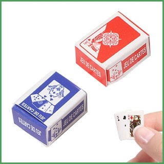 Bộ Bài Poker Mini Độc Đáo Cho Nhà Búp Bê