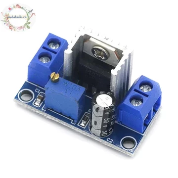 Haha LM317 - Bộ chuyển đổi Mô-đun bảng mạch bước xuống Bộ điều chỉnh tuyến tính LM317 Bộ điều chỉnh điện áp có thể điều chỉnh Nguồn điện VN