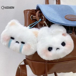 Kuzhen Hoạt Hình Biểu Hiện Dễ Thương Sang Trọng Móc Khóa Búp Bê Mặt Dây Chuyền Ba Lô Chìa Khóa Ô Tô Phụ Kiện Trang Trí Cho Bé Gái Quà Tặng HOT