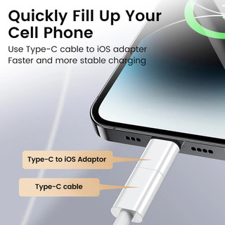 Bộ Chuyển Đổi Sạc Chuyển Đổi Điện Thoại Android Sang Type-C IOS Tương Thích Cho IP15 Adapter Chuyển Đổi USB C Micro USB Cắm