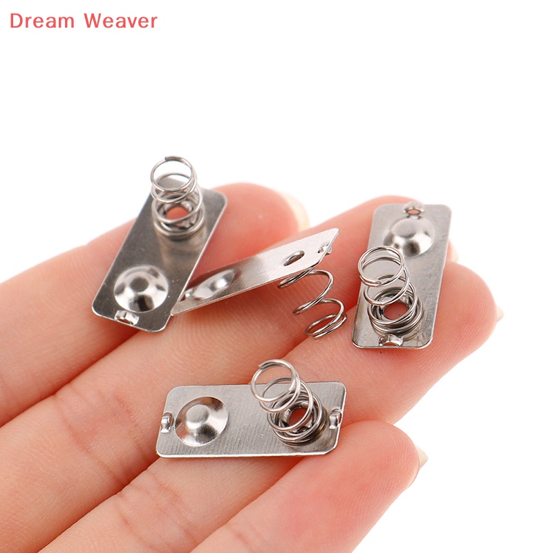 [Dream] 10 cái / 21x9mm Tấm tiếp xúc lò xo kim loại thay thế Khe bạc mới