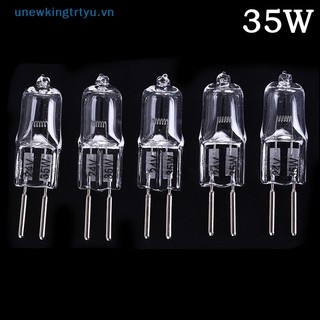 Unewtyu Set 5 Bóng Đèn Dây Tóc 24v g5.3 35w / 50w