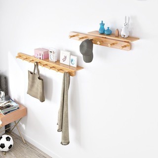 MANDY HOME  Móc Treo Quần Áo Gắn Tường Không Cần Khoan Tiện Dụng Cho Gia Đình