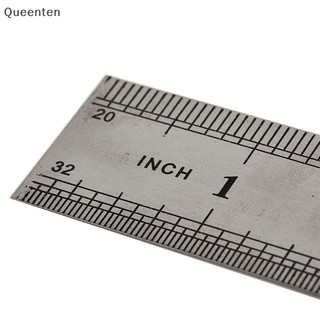 Thước Đo Hai Mặt Bằng Thép Không Gỉ 15-30cm