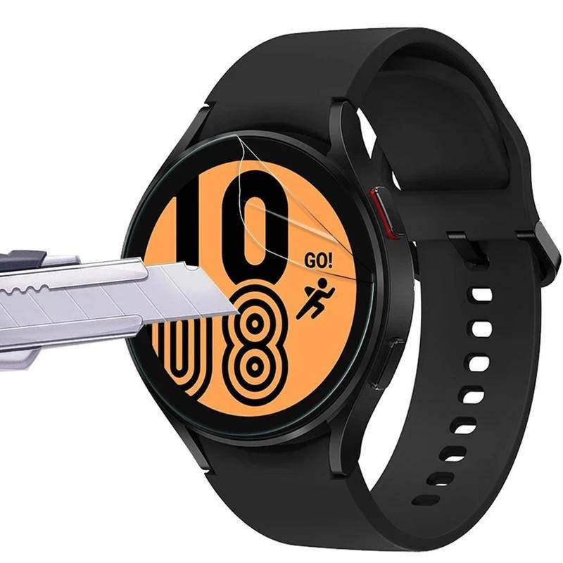 Bảo Vệ Toàn Màn Hình Cho Samsung Galaxy Watch 6 5 4 3 Pro Classic 47mm 46mm 45mm 44mm 43mm 42mm 41mm 40mm Hydrogel Phim Bảo Vệ Dành Cho Galaxy Watch Active 2 44mm 40mm R500