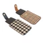 THEGIRL8B Túi đựng thẻ Houndstooth, Túi đựng thẻ bằng da PU loại kéo ra, Túi ly hợp Mini Túi đựng thẻ Ví ngắn phong cách Hàn Quốc dành cho nữ