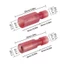 JUIC 20 Cái / bộ Thiết bị đầu cuối uốn mông, Đầu nối dây hình viên đạn cách nhiệt, Đầu nối dây uốn bằng Nylon bền bỉ