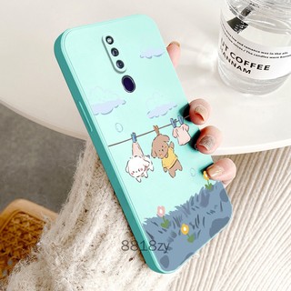ốp lưng oppo f11 pro f11 Ốp Điện Thoại tpu silicone Mềm Chống Rơi Vỡ In Hình Dễ Thương Kèm Dây Đeo Cho oppo f11 pro f11