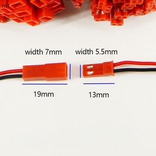 Mới 10 Bộ Đầu Nối Micro JST Nam Nữ Cắm Dây Cáp Ổ Cắm 100MM 26AWG 2 Pin Cho RC Lipo Xe Thuyền Máy Bay (10 Cặp) Đang Bán