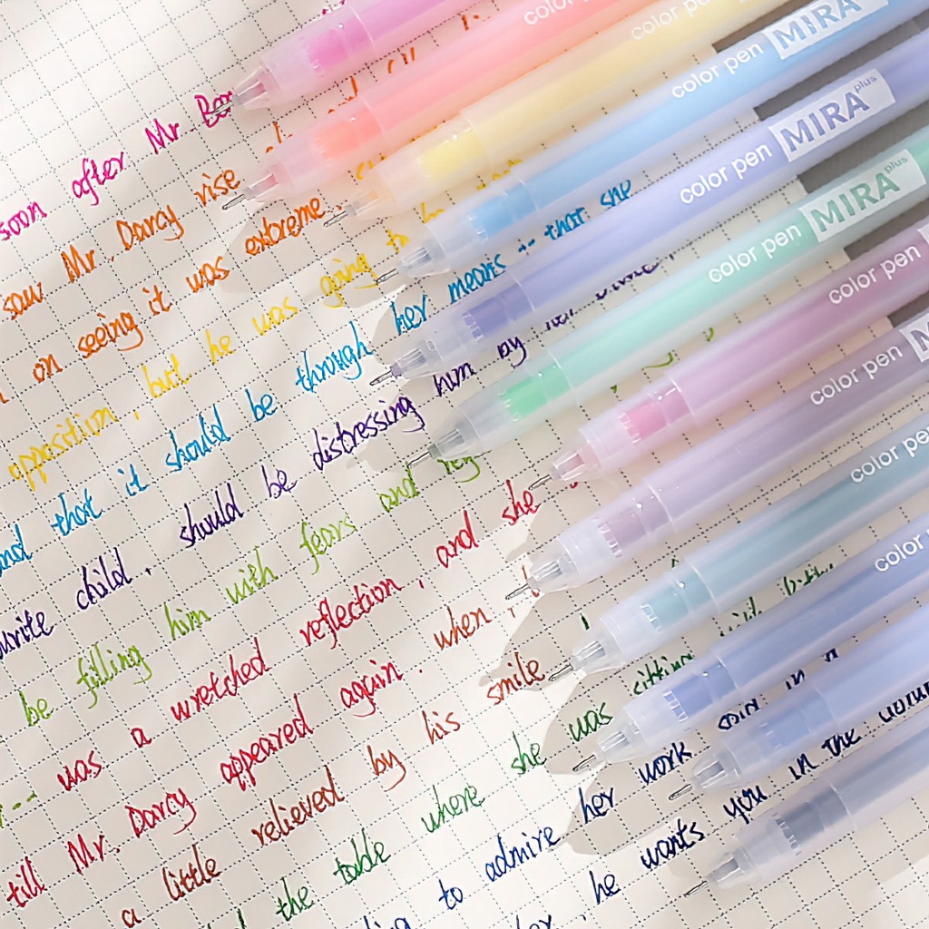 Bút mực gel cute , bút viết calligraphy ngòi 0.5mm nhiều màu dễ thương
