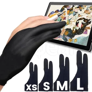 Găng Tay Hai Ngón Chống Bám Vân Tay Dùng Vẽ graffiti Chuyên Nghiệp Dành Cho ipad / Máy Tính Bảng