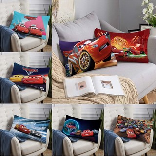 Vỏ Gối Hình Chữ Nhật Disney Pixar Ô Tô Một Mặt In Hình Đệm Polyester Trang Trí Sofa Nhà (Không Có Lõi)