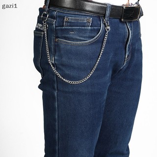 [Gzi1] Móc Khóa Dây Xích Kim Loại Dài 1 / 2 / 3 Lớp Gắn Thắt Lưng Quần Phong Cách punk