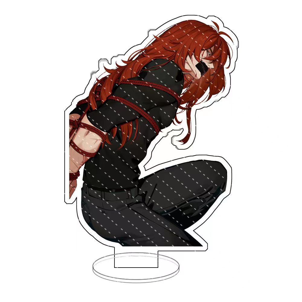 Mô hình Standee Tartaglia Diluc Xiao Earphone Wire Winder Acrylic Stand Genshin Impact Anime decor góc