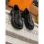 Giày lười nữ miu nhỏ mũi tròn đế độn cao 4cm, loafer nữ da mềm, giày moca nữ miu đế cao tôn dáng P-003