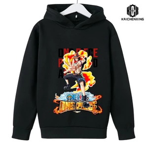 Áo hoodie In Hình one piece Thời Trang 2023 Dành Cho Bé Trai Bé Gái