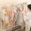 FANIELLAPOWELL Bảo Quản Đầm Bảo Vệ, Chống Thấm Nước Chống Bụi Quần Áo, Chất Lượng Cao Dung Tích Lớn Làm Dày Quần Áo Treo Sắp Xếp Có