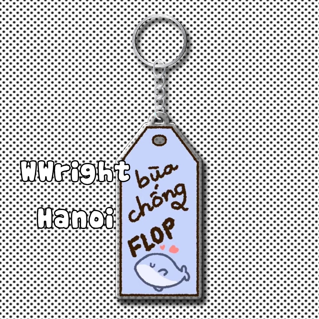 Móc Khóa Bùa Thi Chống Tạch Bùa Qua Môn Học Bùa Chống Flop Họa Tiết Chibi Cute Quà Học Sinh Mang Đi Thi May Mắn
