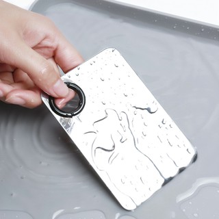 Bộ Dụng Cụ Khay Thìa Trộn Tán Kem Nền Bằng Thép Chính Hãng Chống Gỉ Dễ Vệ Sinh có que trộn - SUNND