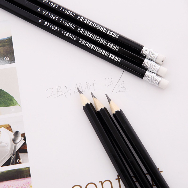 Bút khách sạn bút chì cán tẩy BKS-7