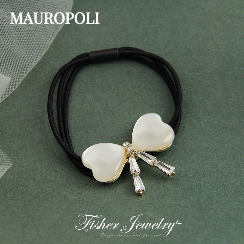 Mauropoli [Sẵn Sàng] Dây Đá Opal Hình Học Rỗng Nữ ins Nhật Bản Hàn Quốc Mũ Đội Đầu Đơn Giản Tính Khí Mùa Hè Dây Cao Su Dây Buộc Tóc
