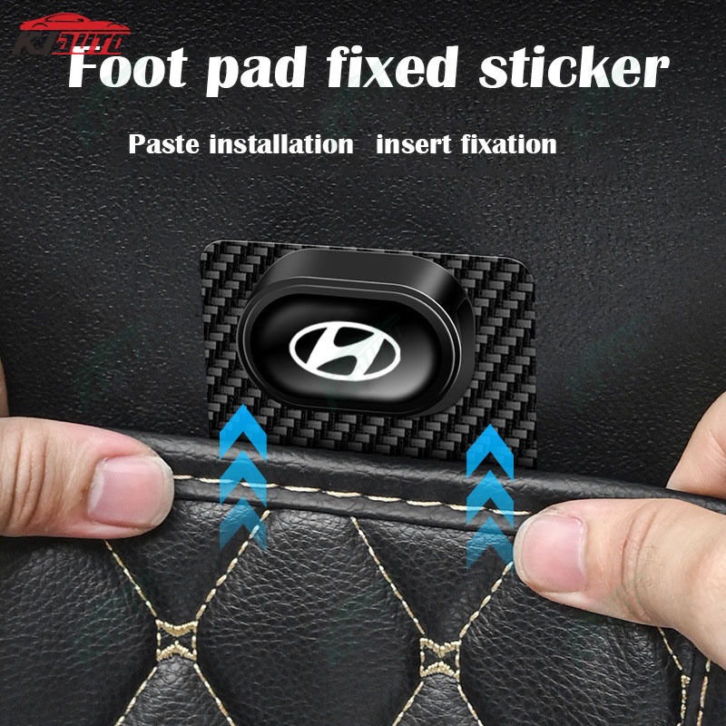 Miếng Dán Cố Định Thảm Chống Trượt Cho Xe Hơi Hyundai HB20 Creta Tucson Ioniq 5 Palisade Santa Fe I10 Accent Avante