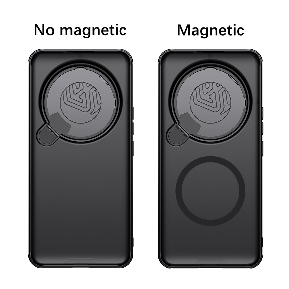 Nillkin Cho Xiaomi 15 Ultra / Xiaomi 14 Ultra / 13 Ultra Camshield ProP PC TPU Chống Sốc Bảo Vệ Từ Tính Ống Kính Máy Ảnh Chân Đế Ốp Lưng Cứng Vỏ Điện Thoại