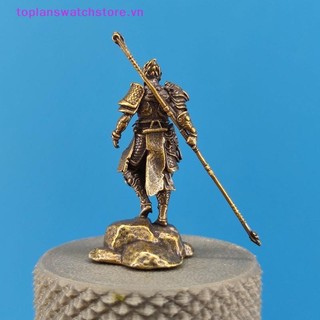 Toplanswatchstore Khỉ Cổ Tôn Ngộ Không Thu Nhỏ Các Bức Tượng Nhỏ Handmade Vàng Cudgel Ngô Tượng Mô Hình Bàn Đồ Trang Trí Nhà Trang Trí Ô Tô Thủ Công VN