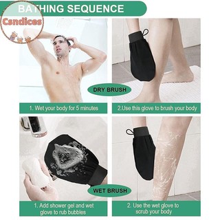 Csndices Tẩy Tế Bào Chết Găng Tay Tẩy Tế Bào Chết Da Mặt Găng Tay Massage Bền Nhiều Màu Cơ Thể Làm Sạch Sâu Khăn Cho Tắm VN