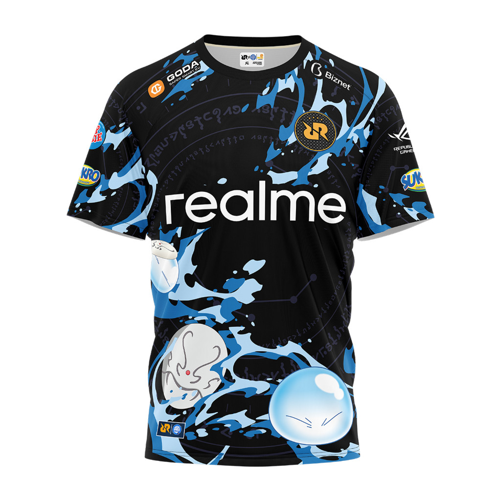 2025 RRQ Jersey X Slime PRO Trắng. Áo thun RRQ Esports CHÍNH THỨC mới ...