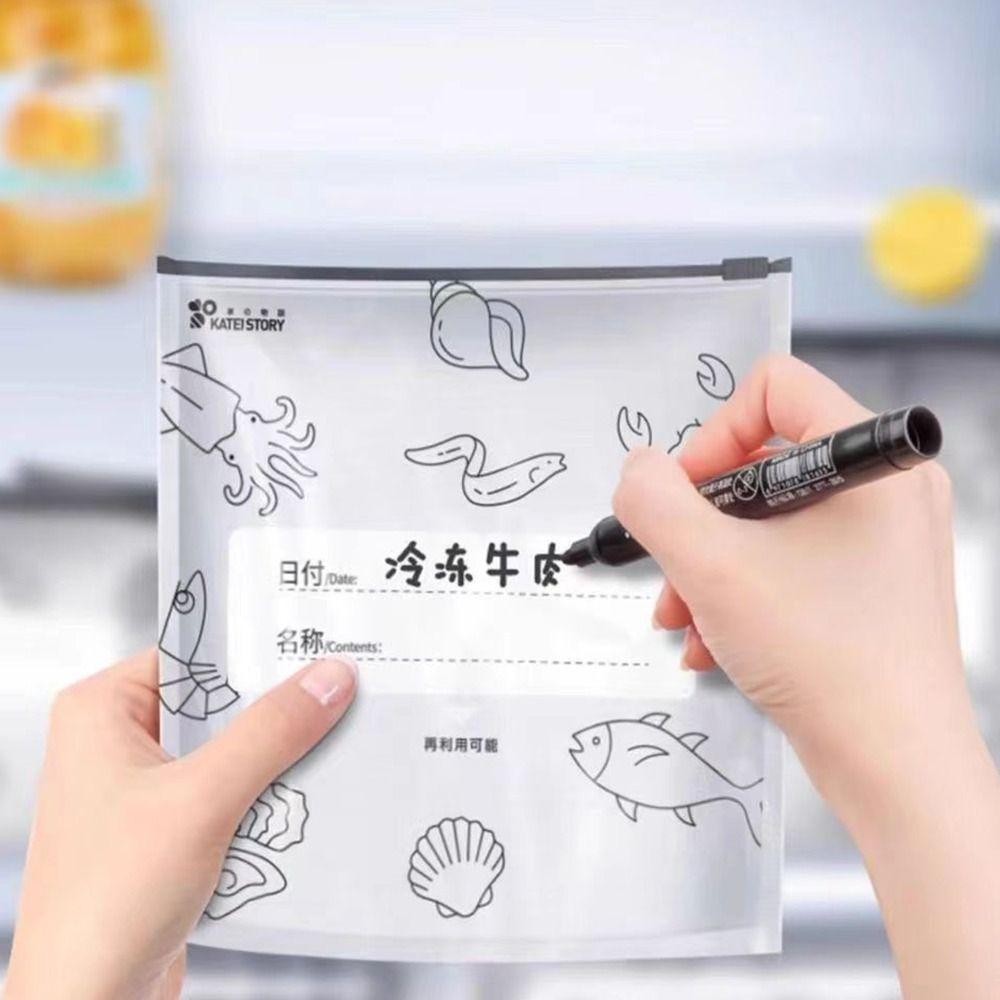 Amlu 10 Cái / túi đựng thực phẩm, túi đứng tủ đông lá nhôm tái sử dụng, giữ tươi, chống rò rỉ, an toàn nhà bếp